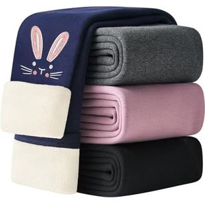 Adorel - Thermobroek - Marineblauw - Gevoerd Katoen - Voor Meisjes