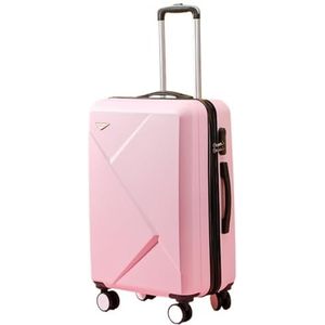 Zakelijke Reisbagage Carry-on Koffersets Met Draaiwielen Draagbare Lichtgewicht ABS-bagage Voor Op Reis Draagbare Koffers (Color : A, Size : 24in)