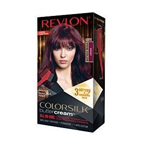 Revlon Luxe Colorsilk botercrème haarkleur, 126,8 ml, 46 BV levendig bourgondië