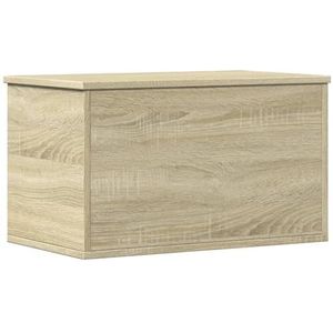 vidaXL - Opbergbox - Hout - Sonoma Eikenkleurig - 60x35x35 cm