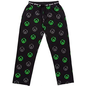 Xbox Lounge Pants Mens Black Game Console Pyjama Broek Bottoms PJ's S