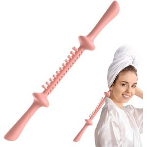 Spierstok, buigbare spierstok zachte deegroller | nekspiermassager, antislip handvat rollende massagestick voor het verlichten van spierongemak