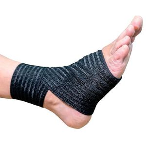 ORTONES - Enkelbrace voor Verstuikingen – Stabiliserende Enkelbandage, Verstelbaar, Ademend, Hoge Compressie, Voorkomt Blessures en Fasciitis Plantaris