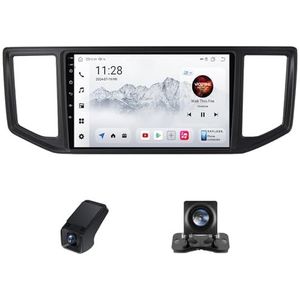 Android 14 Autoradio geldt voor Volkswagen Crafter 2017-2021 Autoradio 2 Din Draadloze Carplay Android Auto 9 Inch Touchscreen met GPS-navigatie WiFi 1080P FM-radio Camera(X2)