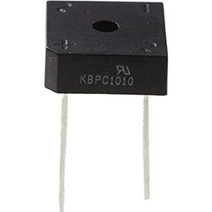 10 stuks KBPC1010 10A 1000V bruggelijkrichter diode behuizing kunststof diode enkelfasig