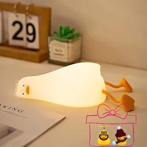 OKESYO Grappige led-tafellamp, creatieve A Little Shy Man bedlamp