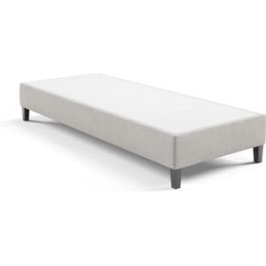 Best for Home Boxspringframe 70x200-90x200 cm boxspring frame zonder matras boxspringbed hotelbed (zilver, 80x200)