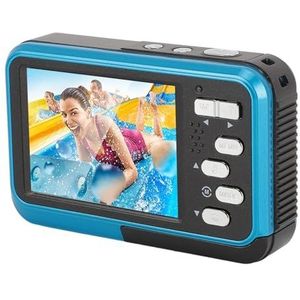 Digitale Onderwatercamera, Lange Levensduur, 3 Meter Diepte, 4K Onderwatercamera's 48 MP voor Duiken (BLUE)