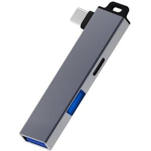 Duurzaamheidstype C Hub met USB2.0 en USB3.0-poort voor verbetert prestaties