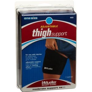 Mueller Dijsteun, één maat past de meeste -Fits 15-35 inch dij, 1-count klem (Pack van 2)