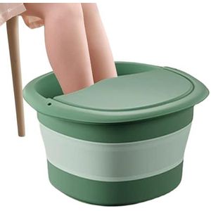 Voetbad - Thermische isolatie Opklapbaar voetenbad met massagepunten | Gebarsten voetenproducten voor het wassen van kleding, voetenbad, handdoeken wassen, opslag van toiletartikelen Maidong