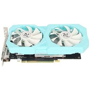 Grafische Kaart, GTX1660ti 6G GDDR6 192-bits Pc-grafische Kaart met 2 Koelventilatoren voor Desktop-pc