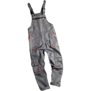 Veiligheidsoveralls, Overall werkkleding overall heren dames laspak auto(Bib pants,XXL)