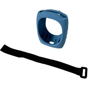 Luidspreker siliconen hoes beschermhoes schokbestendige reisdraagtas voor JBL CLIP5 draagbare BT Bluetooth-luidspreker beschermhoes hoes hoes met riem (blauw)