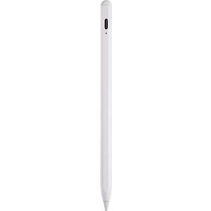 Stylus Pen Drukgevoelige Pennen Voor Capacitieve Scherm Telefoon Tablet Computer Oplaadbare Stylus Voor ipad huawei XiaoMi MiPad 5 Pro 11 inch 2021 MiPad5 Tablet (wit)