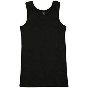 DILLING Merino onderhemd voor kinderen - Bio kinderonderkleding Zwart 134-140