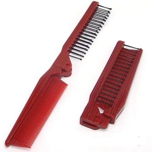 Draagbare Travel Comb Brush Combo Folding statische Folding Kam Voor populaire Styling Tools en Toestellen