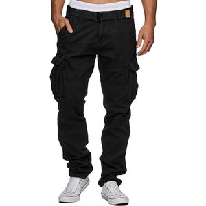 INDICODE JEANS Broek ' William '  bruin / zwart