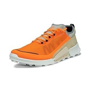 ECCO Heren Biom 2.1 Low Textile Trail Running Schoen, Oranje Neon/Oranje Neon/Sand, 11/11.5 UK, Oranje Neon Oranje Neon Zand, 11/11.5 UK