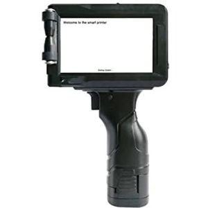 Handbediende slimme inkjetprinter, Slimme handheld inkjet printer verpakking productiedatum streepjescode Qr Code logo patroon kleine printer voor Code Date Label-industrie