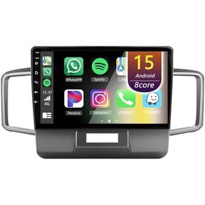 Android Radio voor Honda Freed 2008-2016, 10.1 inch Touchscreen Autoradio met Wireless CarPlay Android Auto Bluetooth WIFI(4Core(1+32GB))