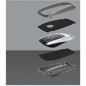 Autosleutel beschermhoes Voor A B C E S Klasse W204 W205 W212 W213 Autosleutel Case Cover Sleutelhanger W176 GLC CLE CLA GLB GLC GLS Voor W177 W222 Sleutel Shell(5)