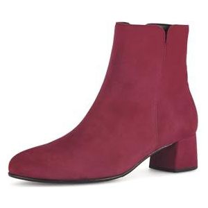 Gabor Klassieke enkellaarsjes voor dames, Merlot 35, 35.5 EU