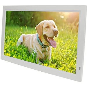 Slimme Fotolijst, 22 Inch Digitale Fotolijst Wekker voor Geschenken (EU-stekker)