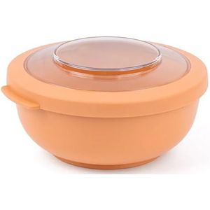 Amuse Tylla Bowl 700ml | Luchtdichte Voedselbewaarcontainer met Deksel voor Meal Prep en Snacks | BPA-vrij voor Kinderen en Volwassenen | Geschikt voor Vriezer en Vaatwasser | Peach