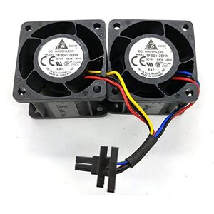 Dual fan Delta 4028 12V 0.87A TFB0412EHN dual ball server fan
