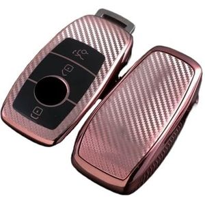 Autosleutel beschermhoes Voor A C E S G Klasse GLC CLE CLA GLB GLS W177 Carbon TPU Afstandsbediening Sleutel Case Cover Shell Voor W205 W213 W222 X167 Sleutel Shell(3)