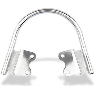 bagagedrager Motorfiets Achterbeugel Handgrepen Hand Armsteun Handvat Voor Street Voor Twin 900 Voor Speed ​​voor Street Voor Scrambler 900 Motorfiets bagagedrager(Chrome)
