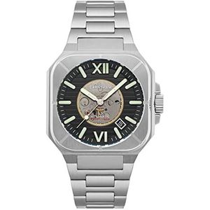 Earnshaw automatisch horloge ES-8258-11, zilver.