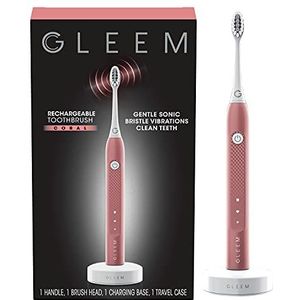 Gleem Oplaadbare elektrische tandenborstel, koraal