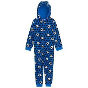 Voetbal-onesie - Blauw - Loungewear - Fleece