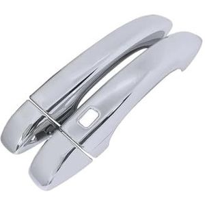 Autoportierhandgrepen Buiten Voor Talisman Voor Samsung SM6 2015~2022 Auto Accessoires Styling Chrome Exterieur Deurklink Cover Uiterlijk Accessoires Auto Deurgreep Cover(1 Smart Button1)