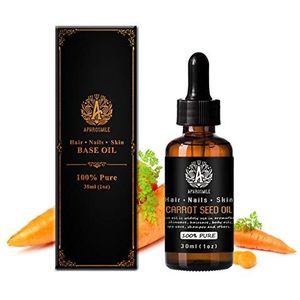 100% pure wortelzaadolie oil voor massage, 30ml carrier oil - wortelzaadolie voor kaarsenmaken, 1oz Basis olie - wortelzaadolie voor DIY