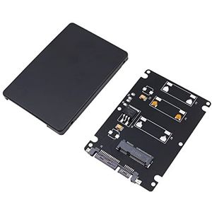 MSATA naar SATA-adapter MSATA naar SATA3 SSD-adapter 2,5-inch SSD-harde-schijfboxen
