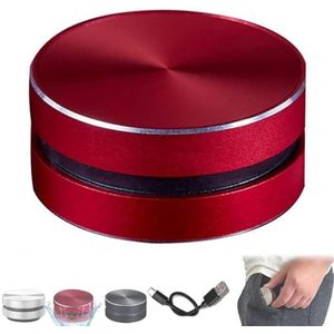 Conduct Tune Speaker,Conduct Tune Shower Speaker,Waterproof Conduct Tune Speaker,Mini Wireless Portable Bluetooth Bone Conduction Speaker for Home Shower, Outdoor (One Size,Red)