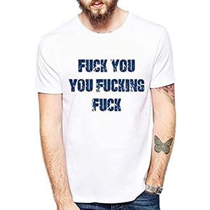 Shameless Tv Series Lip Gallagher T-Shirt Mens Round Neck Short Sleeves Casual T-Shirt White S
