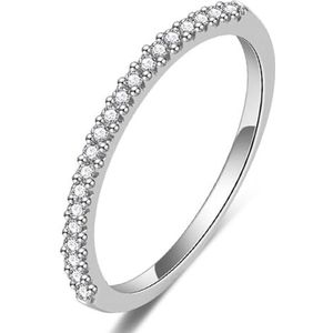 OLACD Mode koperen strass ring: vrouwen gezamenlijke bruiloft vinger ring voor dame, Niet-edelmetaal