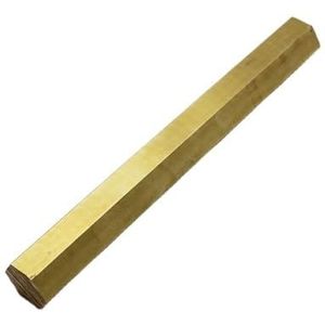 koperen, zeshoekige, solide staaf Zeshoekige staven van messing, diameter 26-65 mm, lengte 100 mm, H59(28mm)