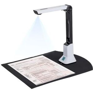 Documentscanner Draagbare 8MP High Definition-boekscanner Flatten Curve-technologie, A4-documentcamera vastleggen for scanner for bestandsherkenning