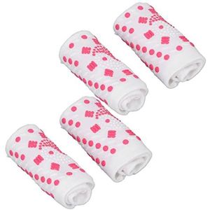 Warme Verwarmde Sokken, 4 Stuks Ademende Elastische Zelfverwarmende Sokken voor de Winter (Wit)