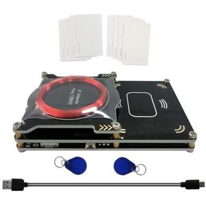 Blmirror Proxmark3 Easy V3.0 RDV4 512k Bijgewerkte geheugen-ID M1 IC Geïntegreerde RFID-kaartlezer, decoder geïntegreerde antennedecoder