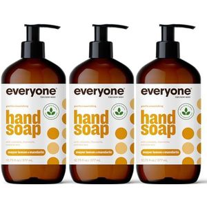 Everyone handzeep: Meyer Lemon en Mandarijn, 12,75 ounce, 3 tellingen - Verpakking mei Vary