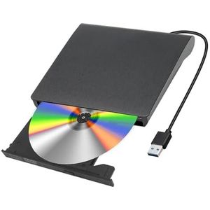 dvd-speler USB Externe CD- En DVD-speler DVD-ROM 8X CD-ROM 24X USB3.0/USB2.0/Type C Externe DVD CD Drive Reader For PC Desktop(Size:USB3.0)