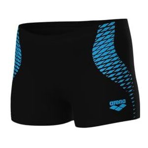 Zwembroek - Black-Turquo - 80% Polyamide - Sportief