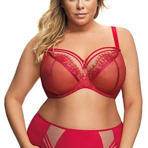 Gorsenia K496 Paradise Lace Non-Padded Underwired Full Cup Bra 75I