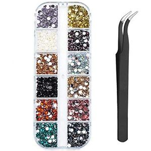 Voor Manicure Accessoires Jelly Gems 3mm 3D Nail Stones Nail Strass Crystal Flatback(05)